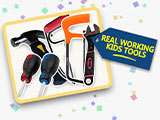 Real working kids-size tools