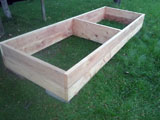 Assembled garden bed